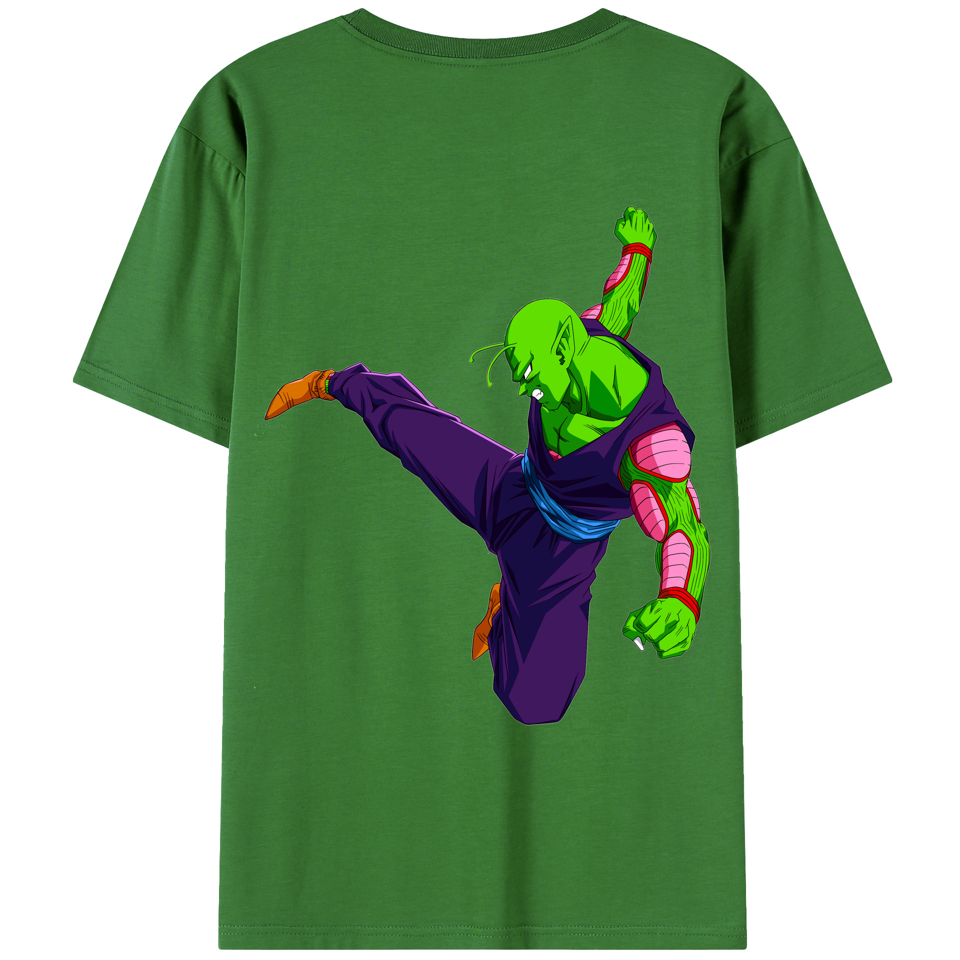 （画像用） ドラゴンボール ピッコロ DRAGON BALL Piccolo レディース半袖Tシャツ(バックプリント)